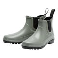 Grand Step Shoes Gummistiefel Vickie (Chelseaboot aus Naturkautschuk) grau Damen